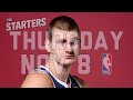 NBA Daily Show: Nov. 8 - The Starters
