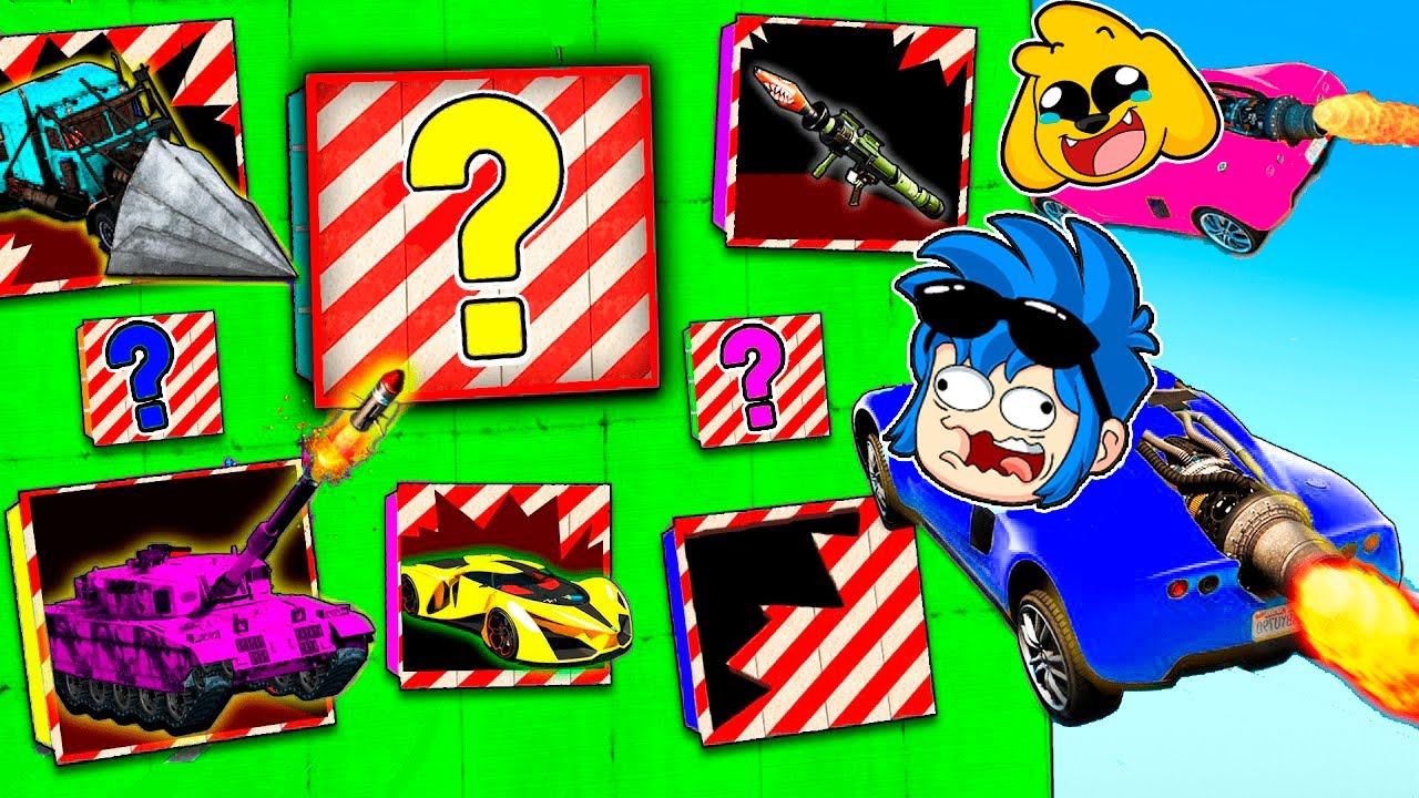 ¿Que HAY en Las CAJAS MISTERIOSAS de GTA 5? 😱🚗 AGUJEROS con SORPRESAS