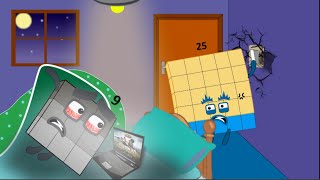 Animation Story Numberblocks 9 Stop Watching In The Dark