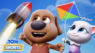 Kite Flying (GONE WRONG) 🪁😱 Talking Tom Shorts | Cartoons for Kids