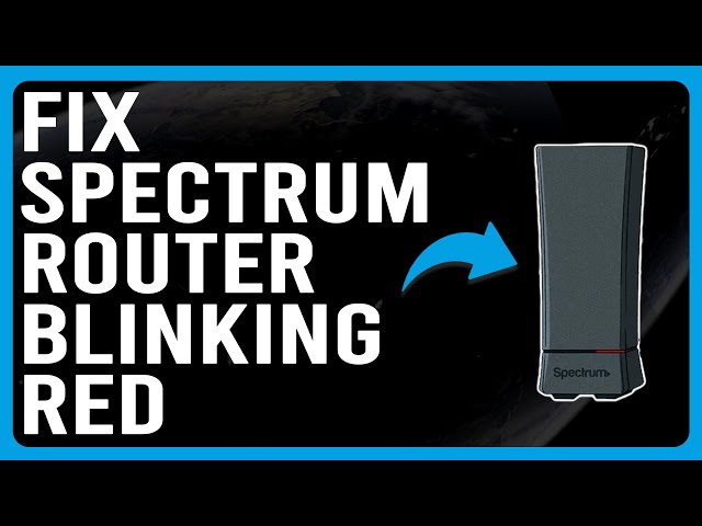 Why Does My Spectrum Router Keep Blinking Red? Fix It Now! Why Does My Spectrum Router Keep Blinking Red? Fix It Now!