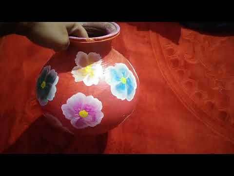 Pot Art/Wall painting 2021/creative Art2021 @arjinbjtrend7413