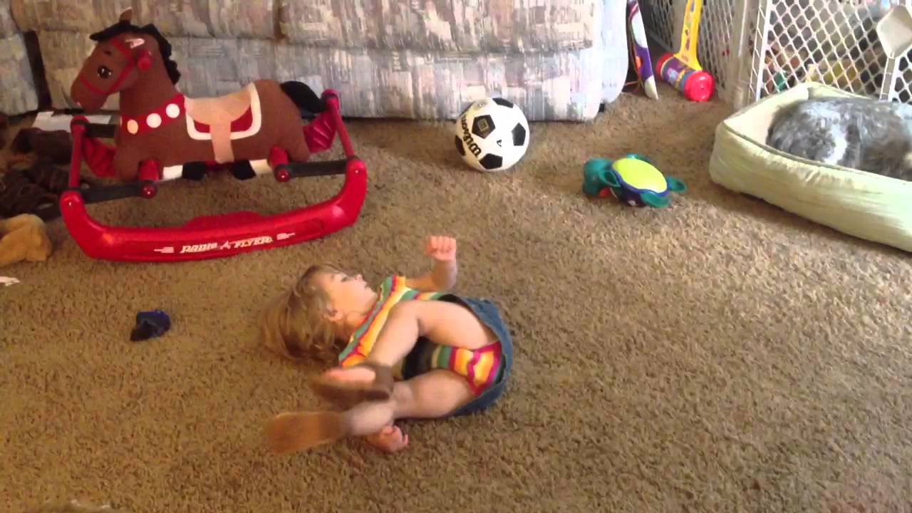 Baby Exercise Video 4 Bicycle Legs YouTube