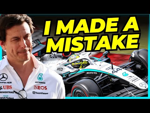 Toto Wolff admits mistake for Mercedes drop - 44F1