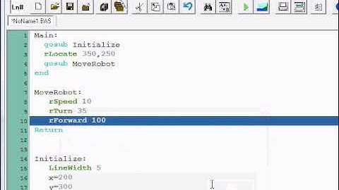 CSTEM RobotBASIC Training: Lesson 5
