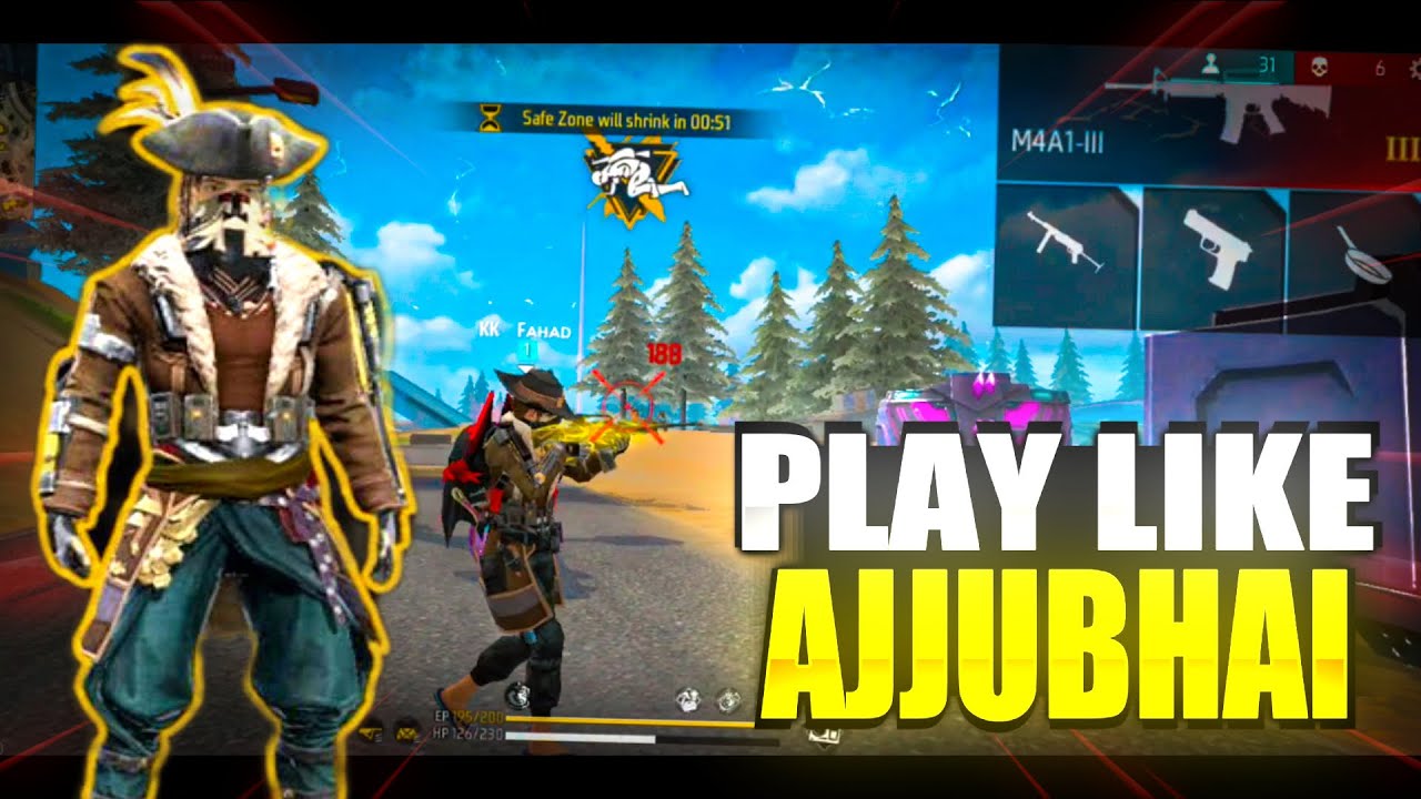 I PLAY LIKE AJJUBHAI 😳🔥 | FREE FIRE SOLO VS SQUAD RANK GAMEPLAY | SOLO ...