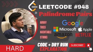 Leetcode #336  [HARD] || Palindrome Pairs || JAVA