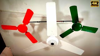 Happy Independence Day 🇮🇳 👮🏻‍♂️👋🏻| 3 Ceiling Fans Combined Drop Test | with W😮wbble Test | 🔥🔥🔥