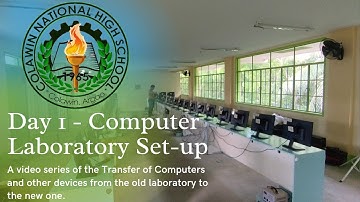 DIY Computer Laboratory Set-up|E-room|Colawin National High School|Day 1