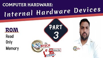 Computer Hardware - Internal Hardware Devices Part 3