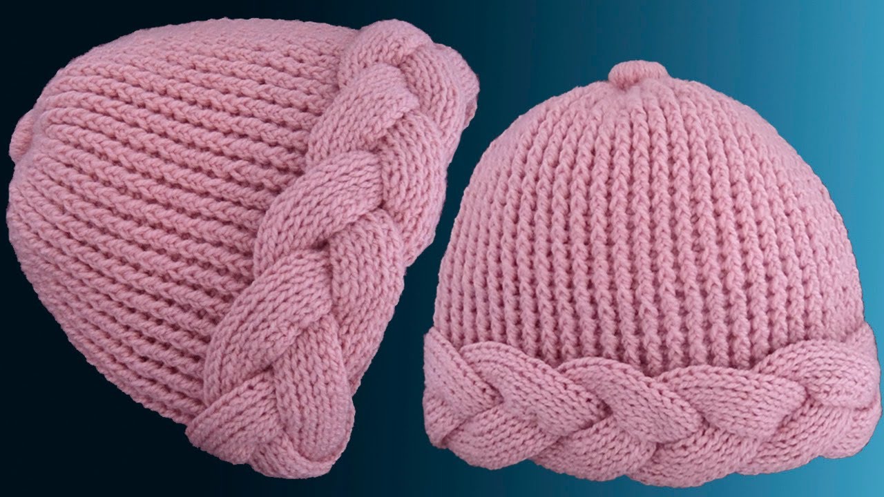 Gorro tejido fácil paso Punto gruesas en Crochet -