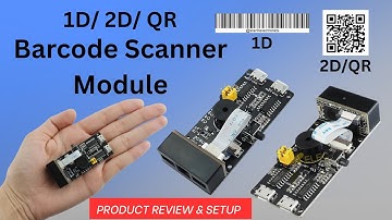 Barcode Scanner Module 1D/2D Codes Reader USB and UART
