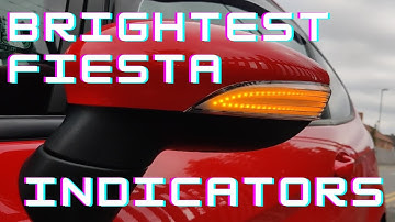 How To Install Ford Fiesta MK7 Sequential Mirror Indicators