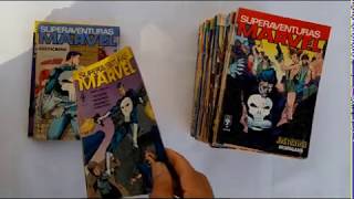 HQ´s Superaventuras Marvel Formatinho De 1 Ao 100 gibis Completo