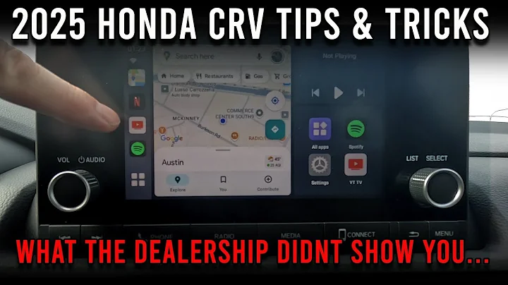 2025 Honda CR-V Tips & Tricks