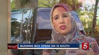 Blessing Box Set Up In 12South To Help Those In Need