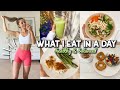 WHAT I EAT IN A DAY | Healthy & Balanced Diet