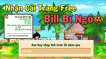 Ngọc Rồng Online - Nhận Cải Trang Free Bill Bí Ngô Khi Đi Offline Sự Kiện