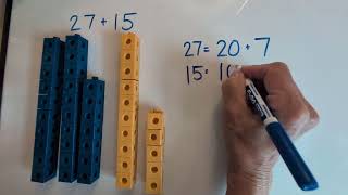 Adding Two-Digit Numbers with CONNECTING CUBES
