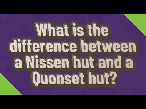 Βίντεο: Γιατί ονομάζεται καλύβα Quonset;