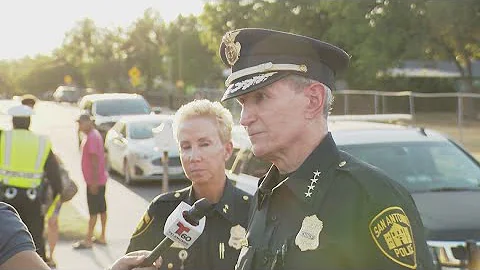 McManus calls for action against 'repeat violent offenders' after SAPD officer shot, suspect caught