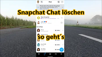 Wie löscht man den ganzen Chatverlauf auf Snapchat?