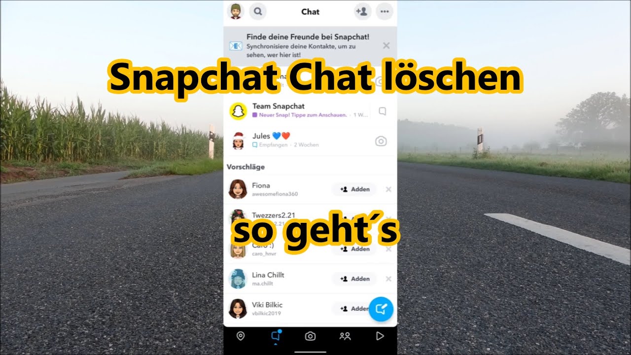 Snapchat Nachricht Löschen Bevor Gelesen Snapchat Chat löschen so Nachrichten löschen auf Snapchat Konversation