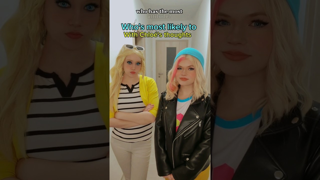 Most likely to with thoughts 💭 |Chloé Bourgeois & Zoé Lee@nikkihatsunecosplay#cosplay Miraculous