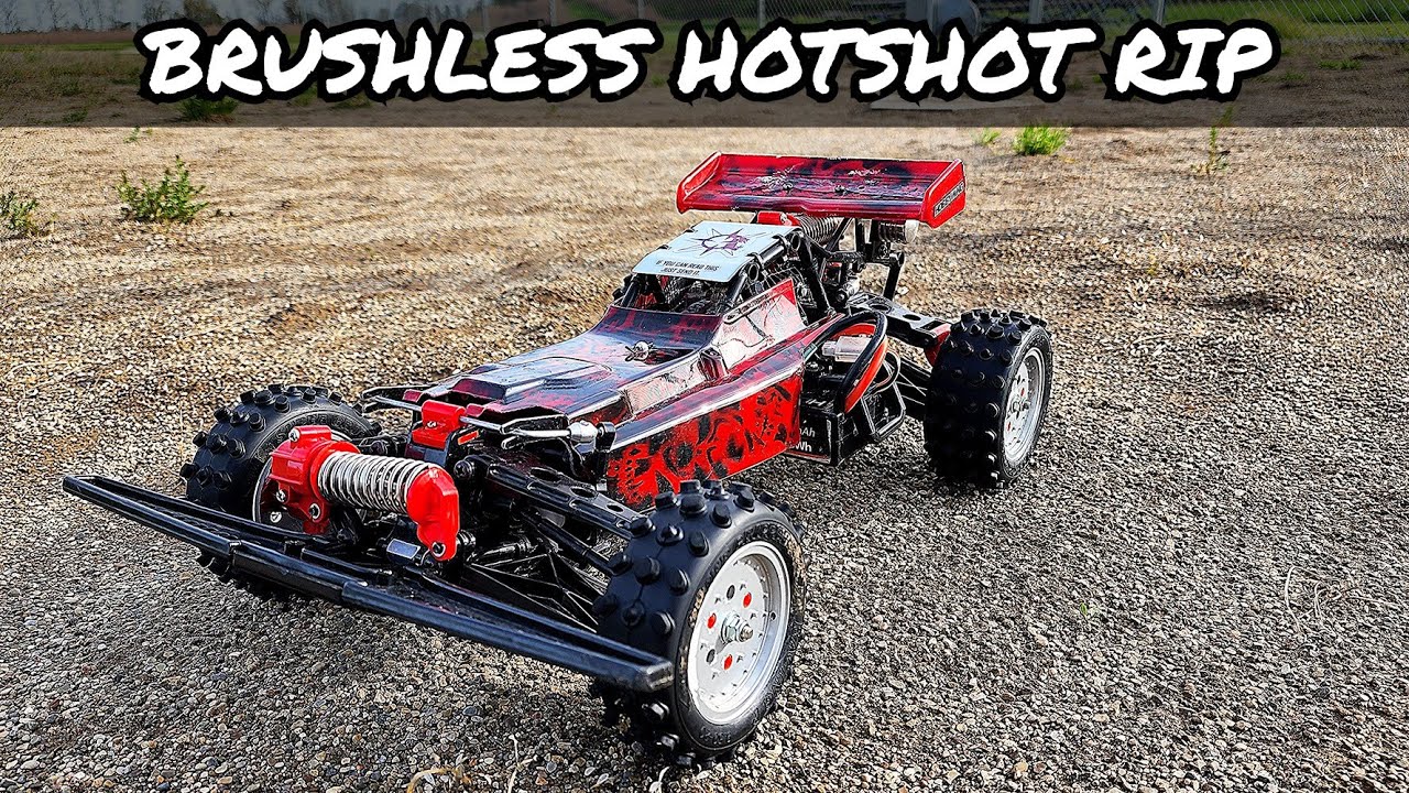 Tamiya Hotshot Brushless Bash - YouTube
