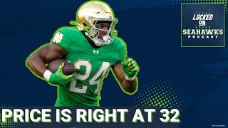 Seahawks STICK &amp; PICK, Select Jadarian Price With 32nd Overall Pick of 2026 NFL Draft