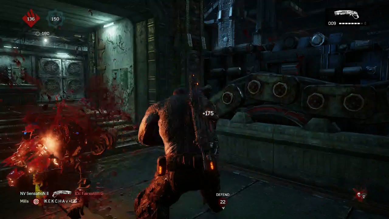 Live "Locust Grenadier" Gears of War 4 Multiplayer Gameplay YouTube