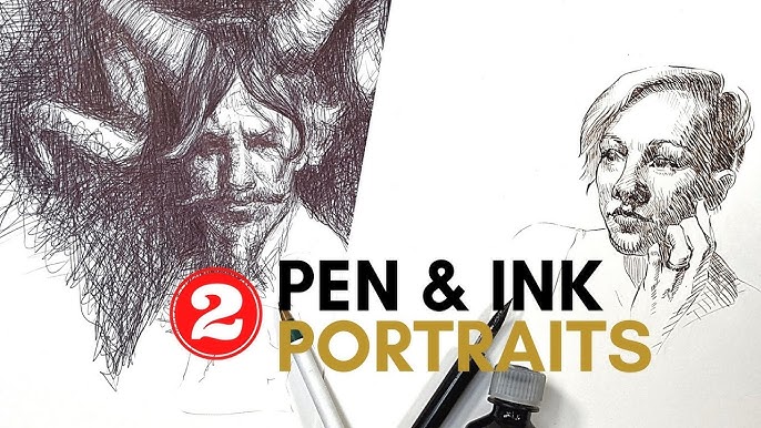 Pen & Ink Drawing Ideas - 24 Curated Video Tutorials and Demonstrations