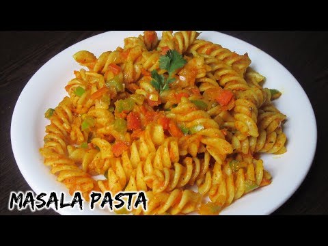 Masala pasta recipe | Indian style Pasta recipe | Spicy masala pasta | Spiral pasta