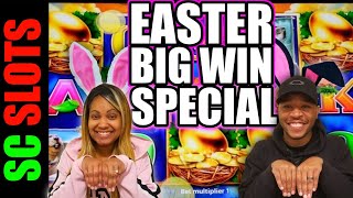 This is EGG-CITING!!! We Kept Winning! MORE MORE HEARTS & BIRDS OF PAY Slot Machine Bonus BIG WINS!