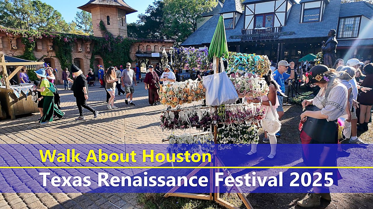 Walk About Houston - Texas Renaissance Festival 2025