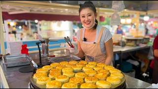 Meat Egg Burger Flip & Set 💥 #MeatEggBurger #Flip #Cooking #Process #StreetFood #Chinese Breakfast