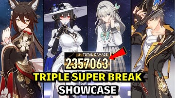 V3 IS HERE! Dahlia Triple Super Break Team E0S1 Showcase | NEW MOC 12 - HSR 3.8
