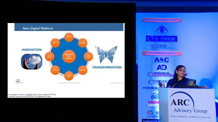 “Digital Innovation - How IIoT is Transforming the Industrial Space” – Neelam Singh, Senior, ARC