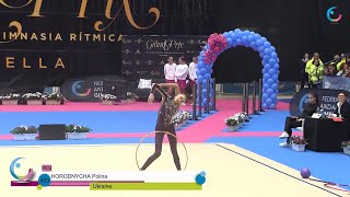Polina Horodnycha Hoop Final 31,950 4th - Grand-Prix Marbella 2024