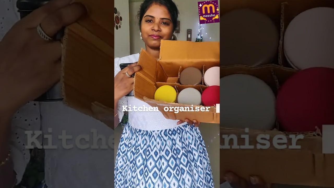 🟣Meesho Kitchen🪴 useful Organiser under budget😱//storage boxes//cutlery Holder 