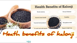 Health benefits of KALONJI | Heath tips | @Pkmomaus