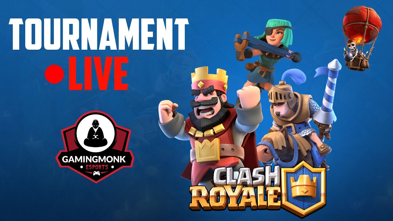 PUBG Mobile and Clash Royal Tournament Live | 4th October | GamingMonk.com - 