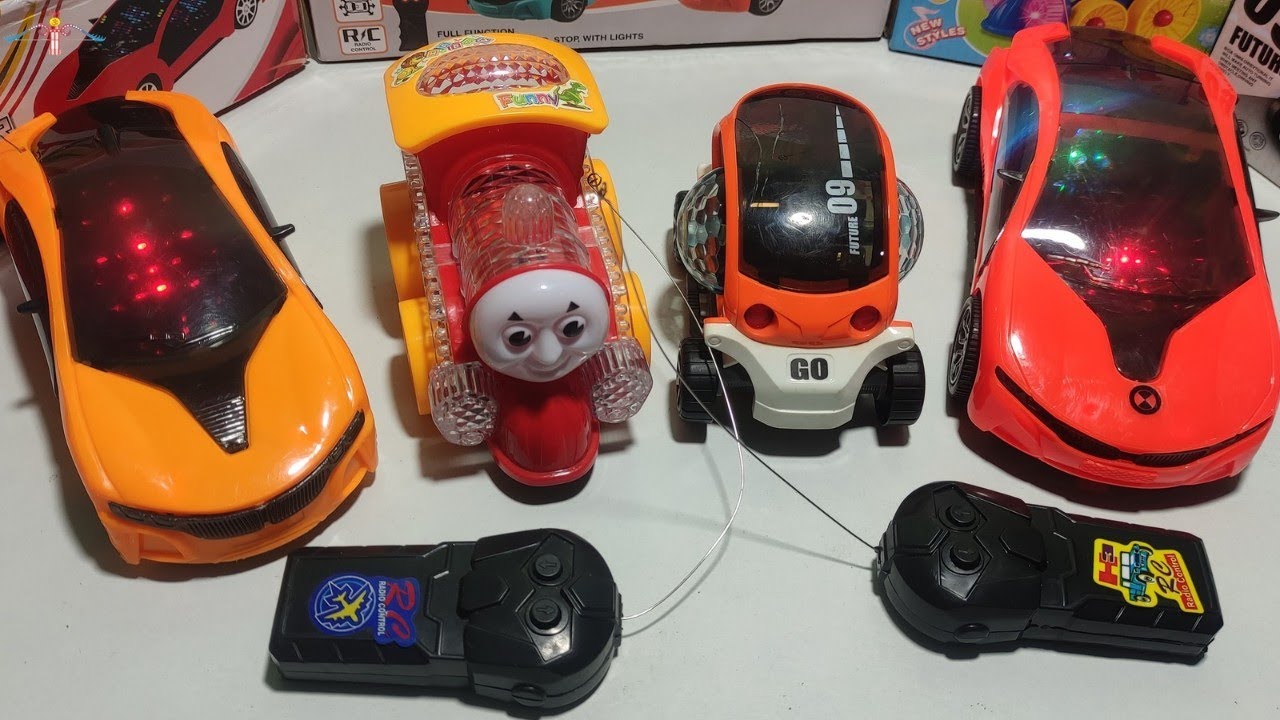 3D Light Rimot Control Rc Car Unboxing And Testing//Rc Cars//Loco Train ...