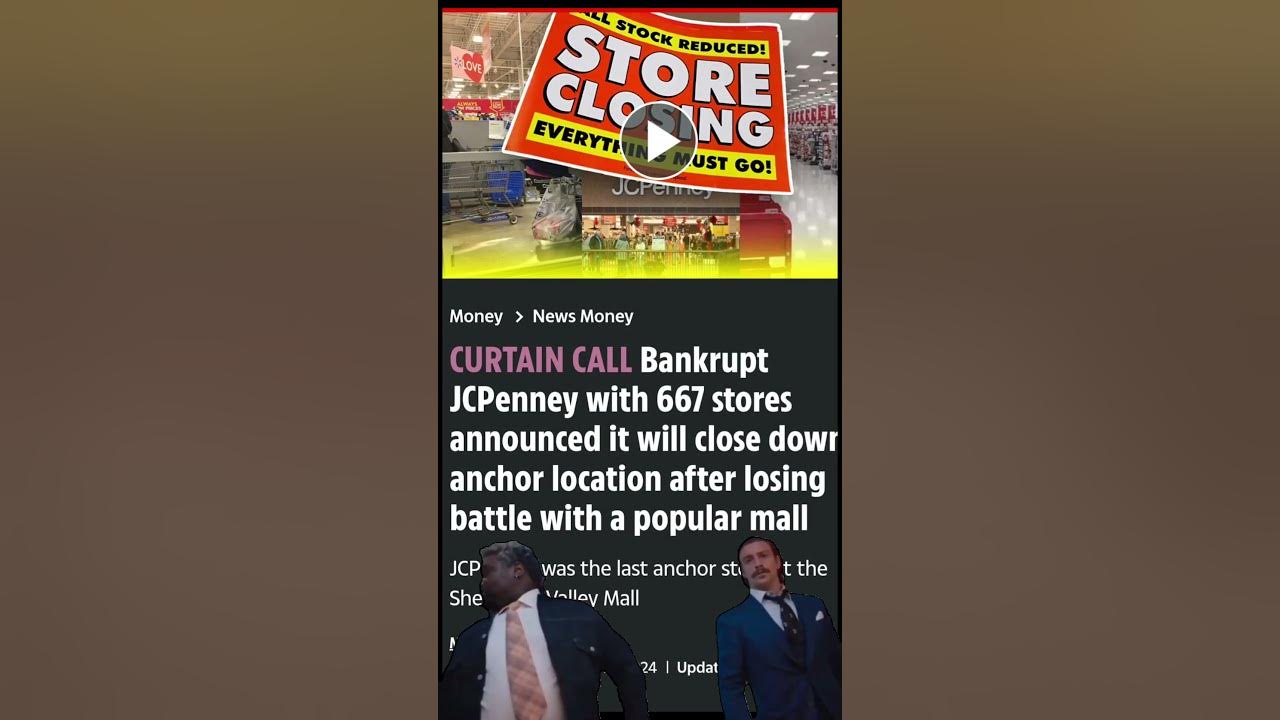 The shocking truth behind JCPenney's bankruptcy 66 stores closing