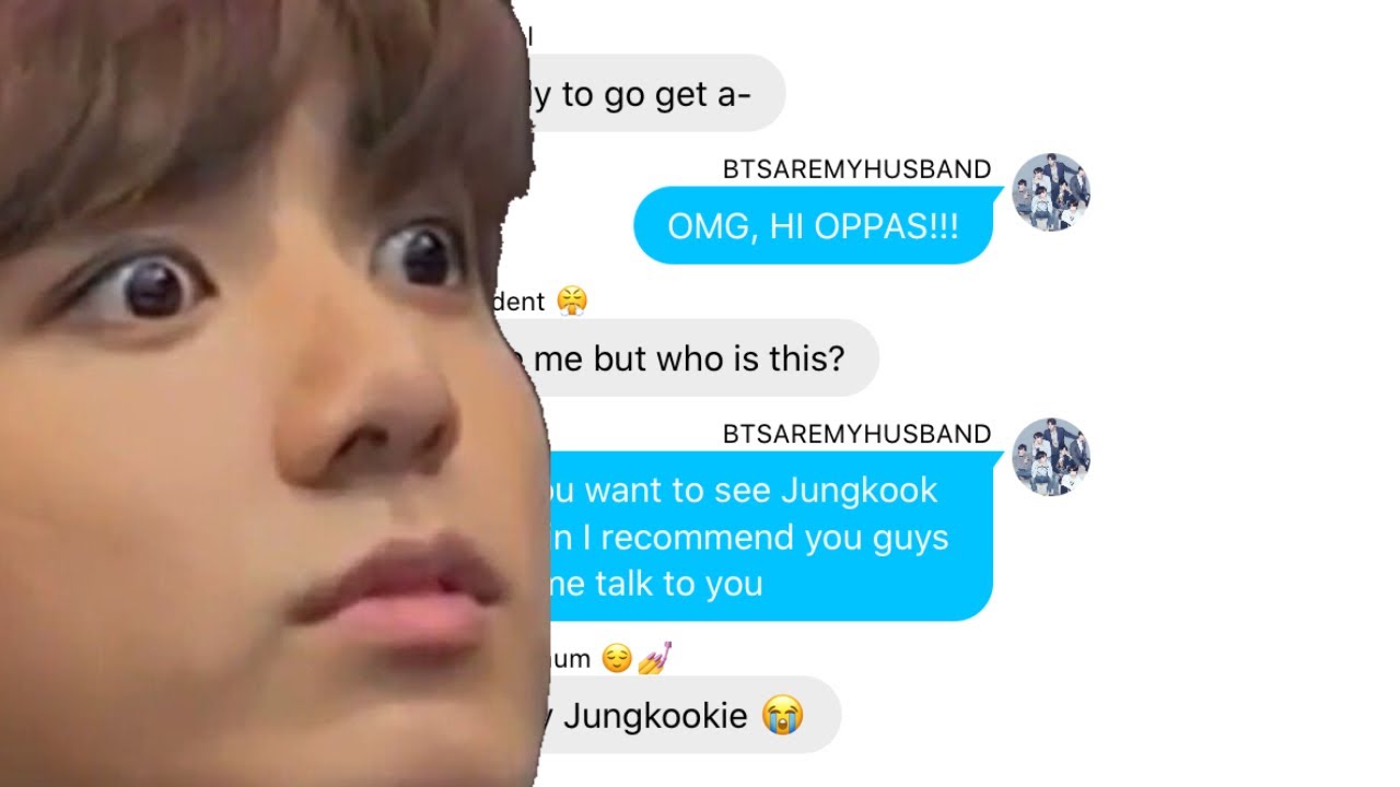 BTS text - ThE oNe WiTh ThE SaSaEnG?!