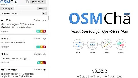 Validating OpenStreetMap data with OSMCHA and Over...