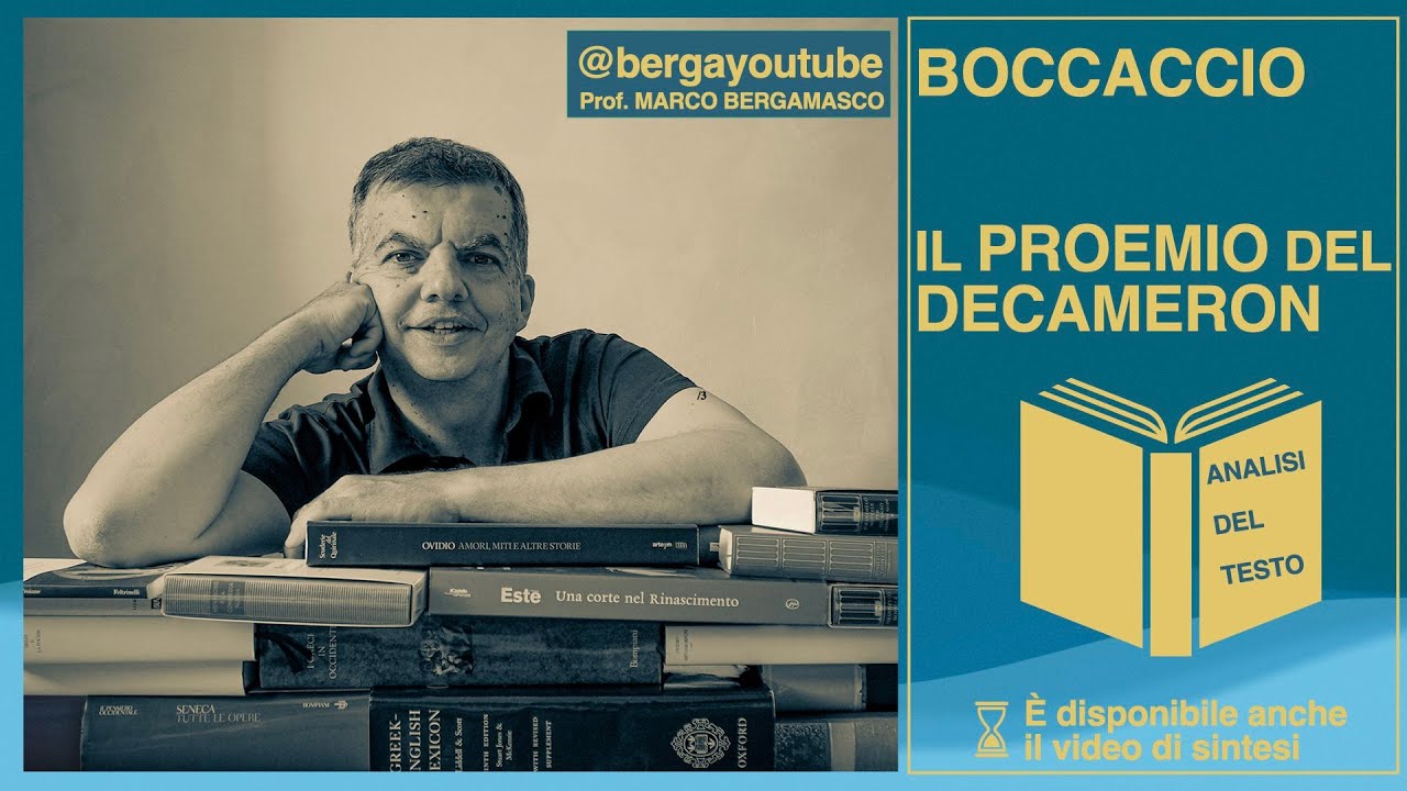 Boccaccio, Il Proemio del Decameron ANALISI DEL TESTO