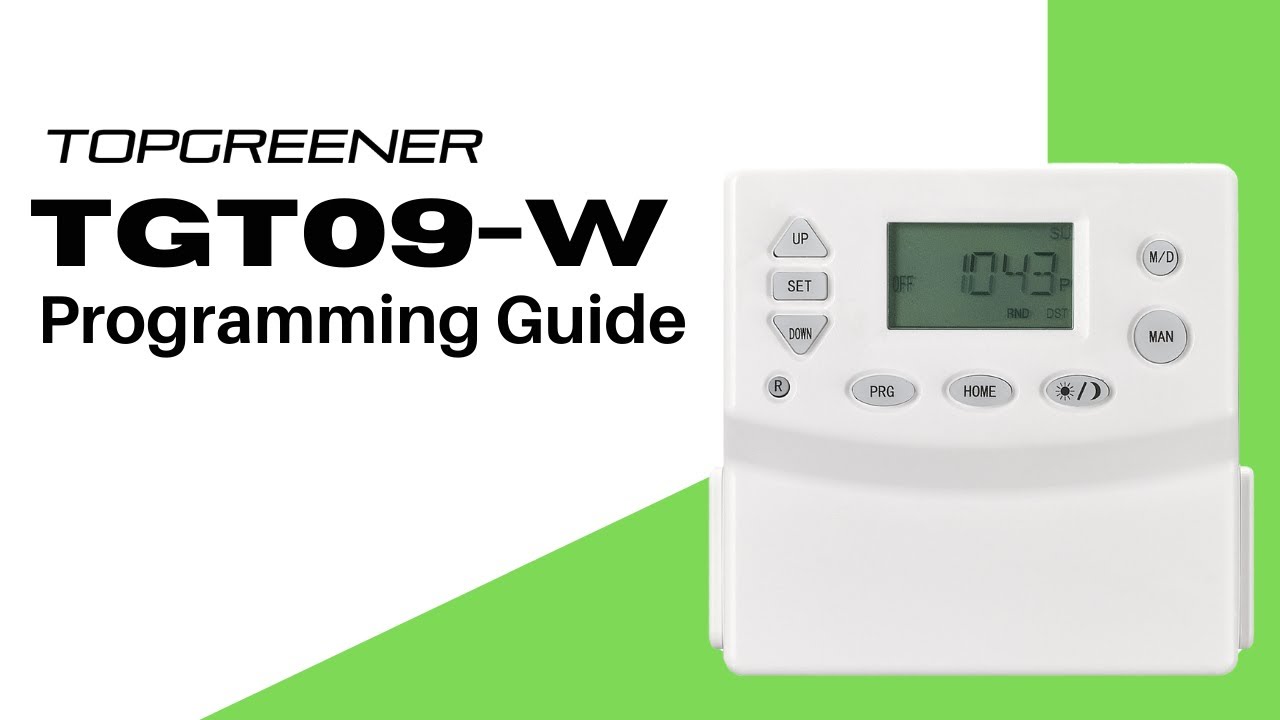 TOPGREENER Astronomic Programmable Timer