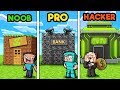 Minecraft - SECURE BANK CHALLENGE! (NOOB vs PRO vs HACKER)