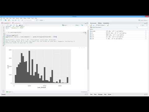 How to Change the Bin Width of a Histogram in R. [HD]